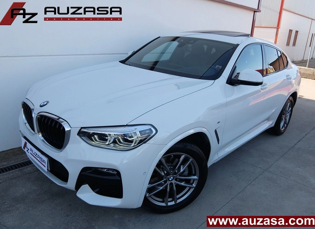 BMW X4 2.0d 190 cv X-DRIVE 4x4 AUTO - PACK M + BLACK Design + Techo + FULL EQUIPE 2021 - ECO