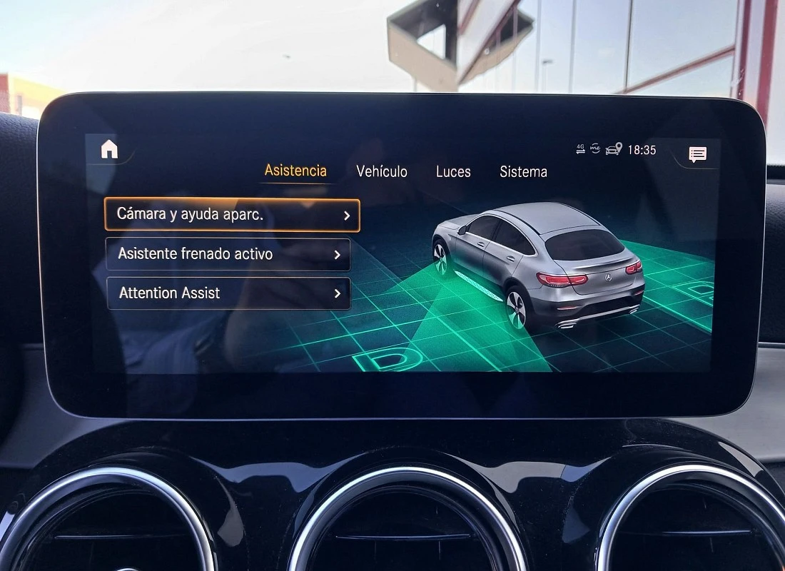 MERCEDES GLC COUPE 300de 306 cv 4MATIC 4x4 AUTO -Pack AMG + Pack NIGHT  ( Diesel-Híbrido) 0etiqueta
