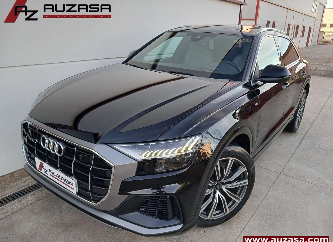 AUDI Q8 50TDI V6 286 cv QUATTRO Tiptronic S-LINE PLUS Edition + Techo + Sups.Neumática + MATRIX LED 2022 AUDI Q8 50TDI V6 286 cv QUATTRO Tiptronic S-LINE PLUS Edition + Techo + Sups.Neumática + MATRIX LED 2022