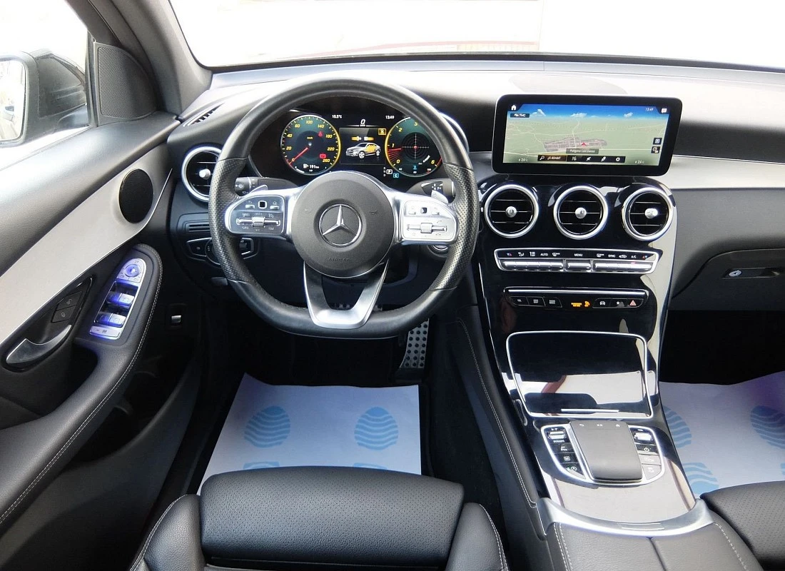Mercedes GLC COUPE 220d 194 cv 4MATIC 4x4 AUTO -Pack AMG + Estriberas