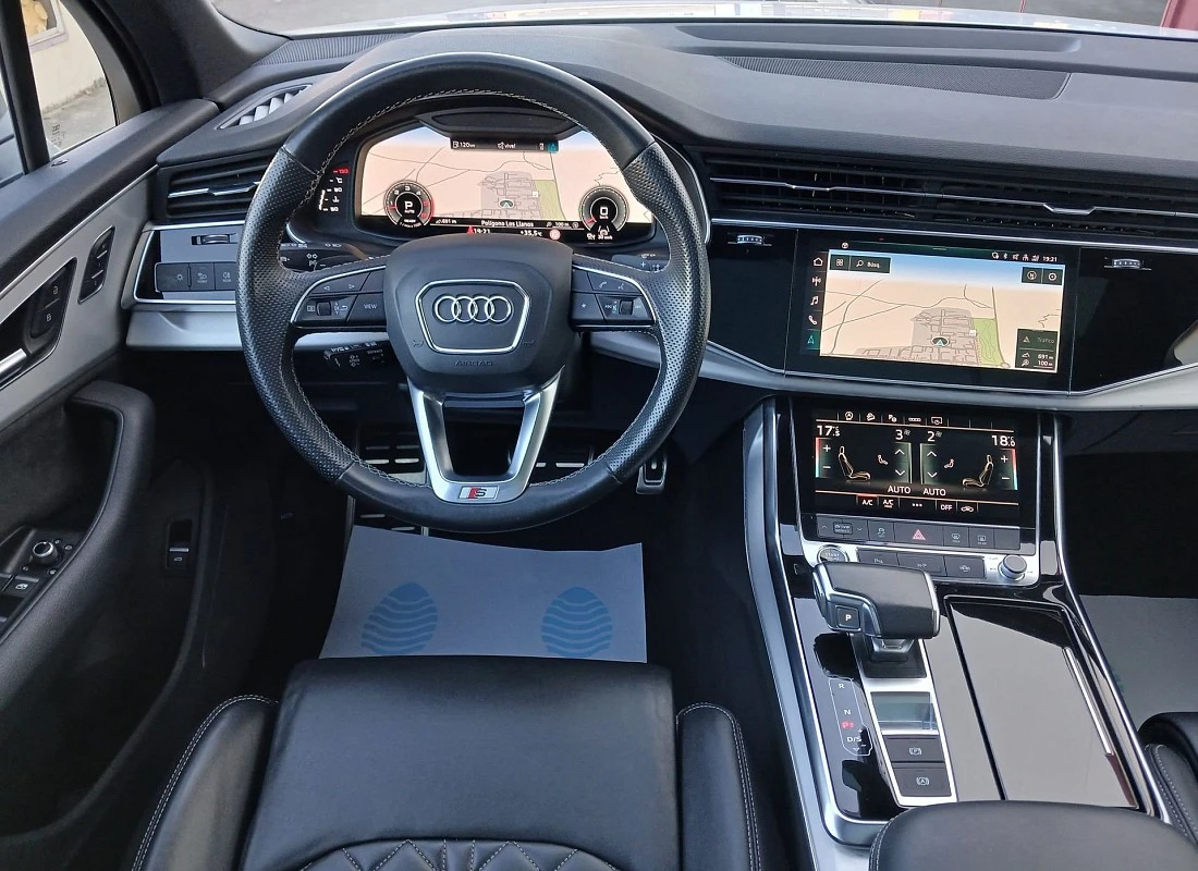 AUDI Q7 45TDI V6 232 cv QUATTRO TIPTRONIC -BLACK LINE Plus 7 plazas + TECHO + SUSP.NEUMÁTICA 2022 AUDI Q7 45TDI V6 232 cv QUATTRO TIPTRONIC -BLACK LINE Plus 7 plazas + TECHO + SUSP.NEUMÁTICA 2022