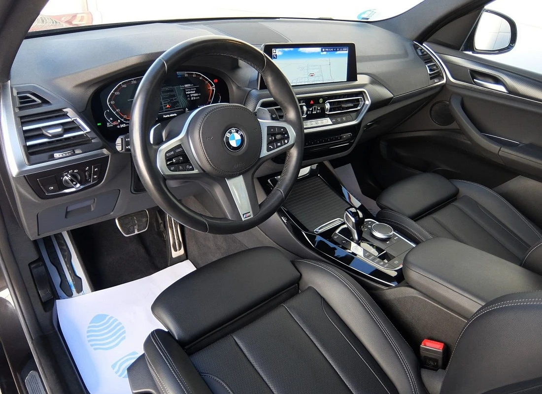 BMW X3 2.0d 190 cv X-DRIVE 4x4 AUTO -PACK M + TECHO