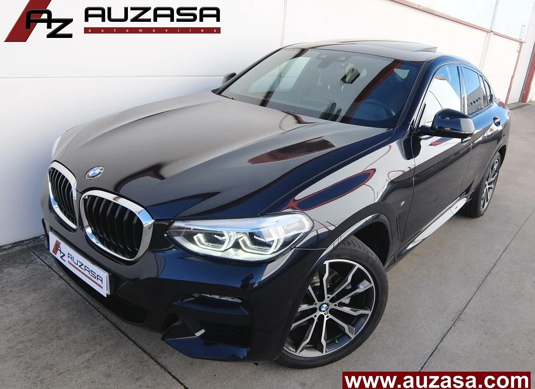 BMW X4 2.0D 190 cv X-DRIVE AUTO -PACK M + Pack BLACK LINE Design + TECHO - ECO