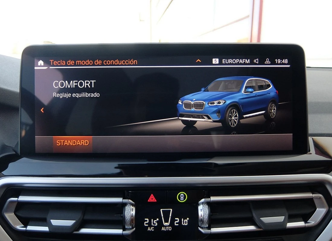 BMW X3 2.0D 190 cv X-DRIVE 4x4 AUTO - Pack X-LINE -ECO 2022 + TECHO