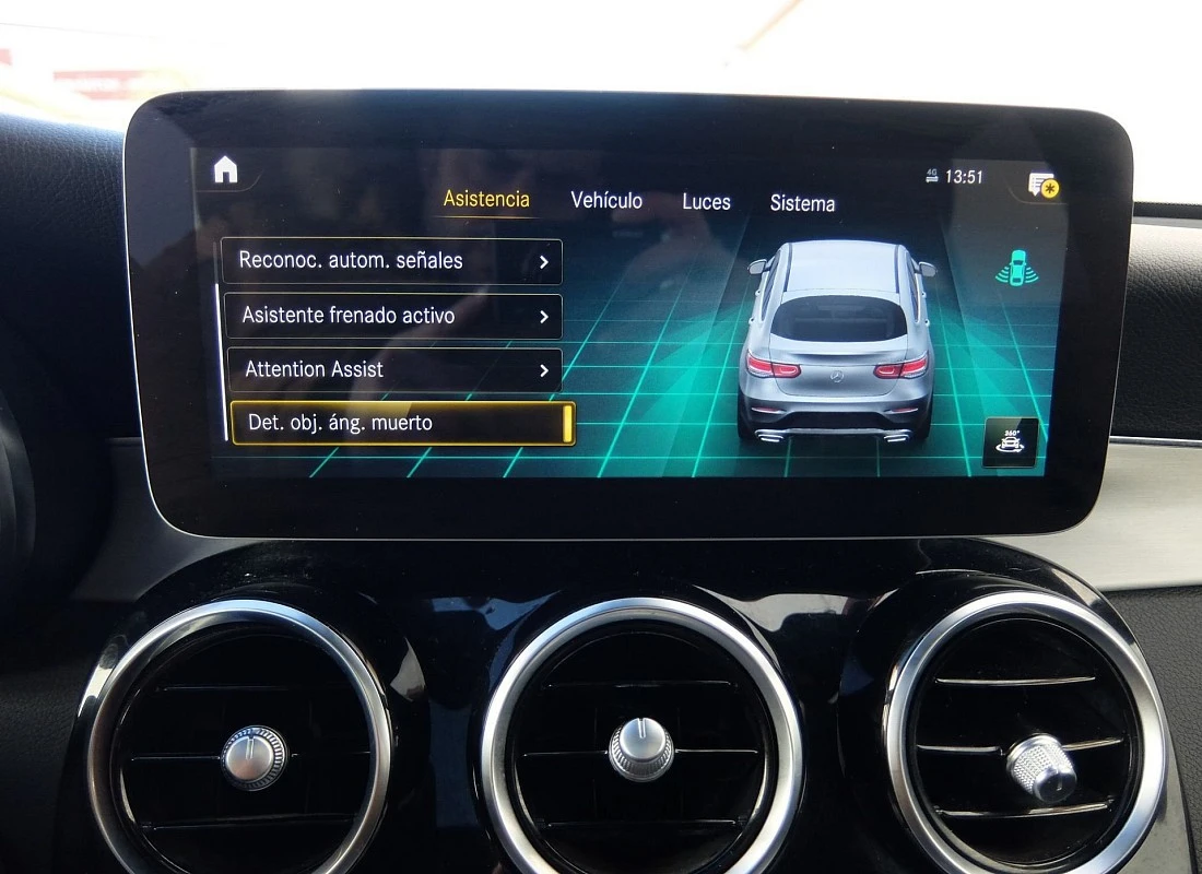 MERCEDES GLC Coupe 300d 245 cv 4MATIC AUTO -Pack AMG + TECHO