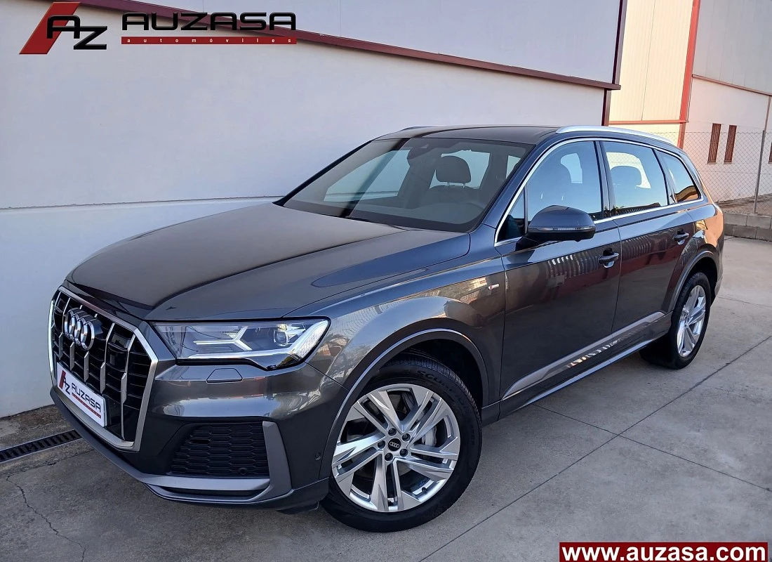 AUDI Q7 45TDI V6 232 cv QUATTRO TIPTRONIC -S-Line Edition 7 plazas + SUSP.NEUMÁTICA ADAP