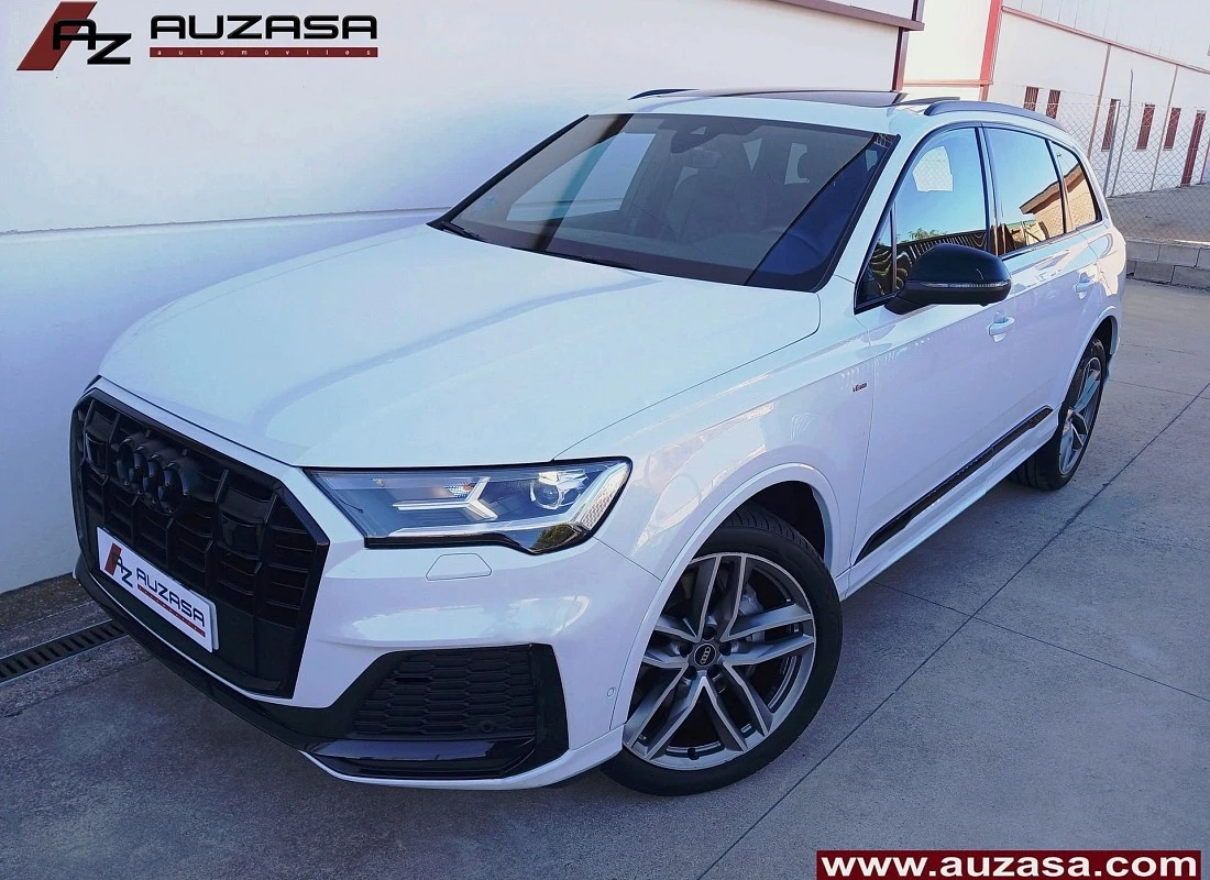 AUDI Q7 45TDI V6 232 cv QUATTRO TIPTRONIC -BLACK LINE Plus 7 plazas + TECHO + SUSP.NEUMÁTICA 2022 AUDI Q7 45TDI V6 232 cv QUATTRO TIPTRONIC -BLACK LINE Plus 7 plazas + TECHO + SUSP.NEUMÁTICA 2022