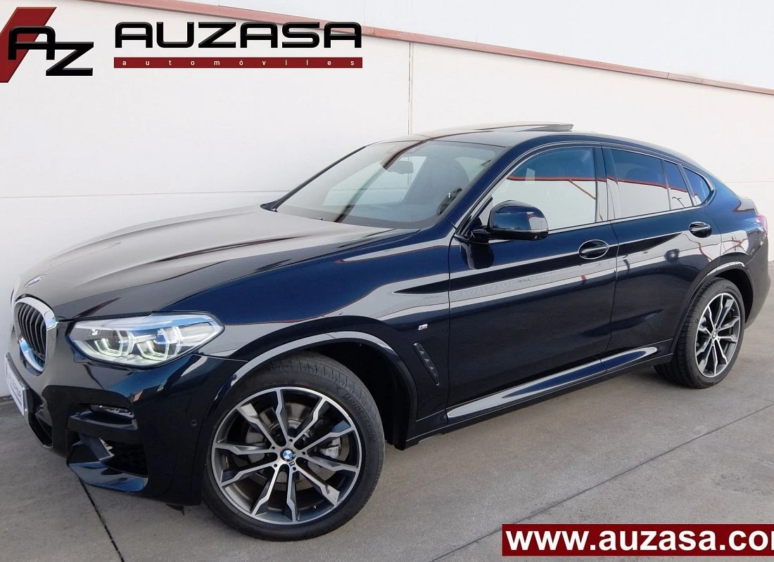 BMW X4 2.0D 190 cv X-DRIVE AUTO -PACK M + Pack BLACK LINE Design + TECHO - ECO