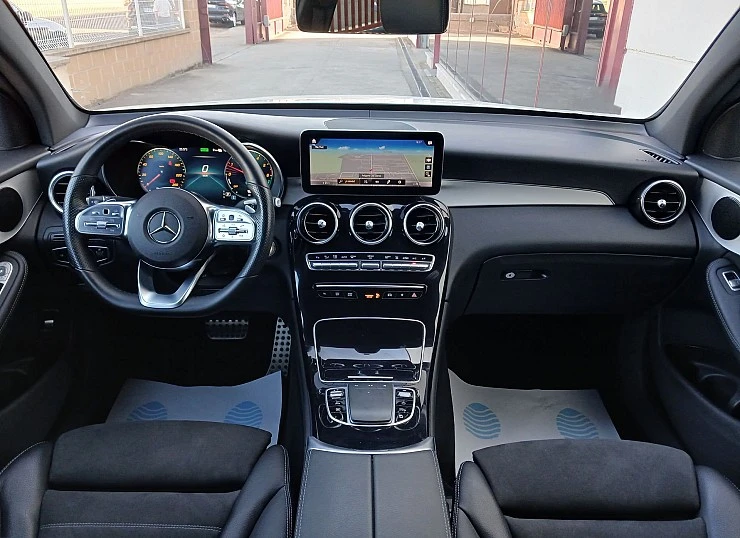 MERCEDES GLC COUPE 300de 306 cv 4MATIC 4x4 AUTO -Pack AMG + Pack NIGHT  ( Diesel-Híbrido) 0etiqueta