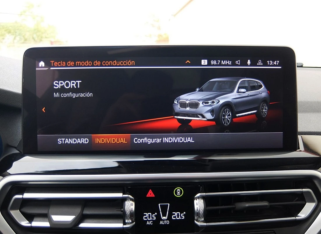 BMW X3 2.0D 190 cv X-DRIVE 4x4 AUTO - Pack X-LINE -ECO 2022 + TECHO