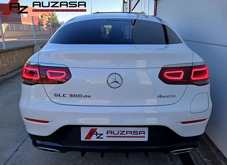 MERCEDES GLC COUPE 300de 306 cv 4MATIC 4x4 AUTO -Pack AMG + Pack NIGHT + Techo ( Diesel-Híbrido) 0etiqueta