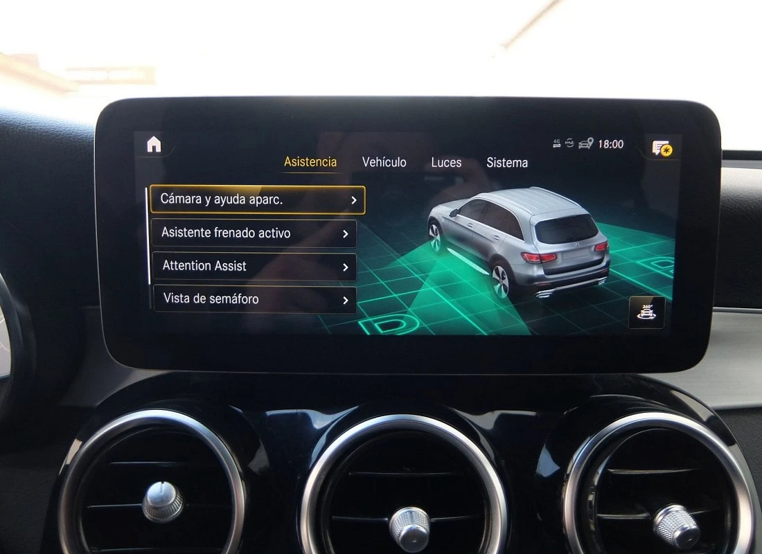 MERCEDES GLC 200d 163 cv 4MATIC 4x4 AUTO -Pack AMG +Pack Black Night