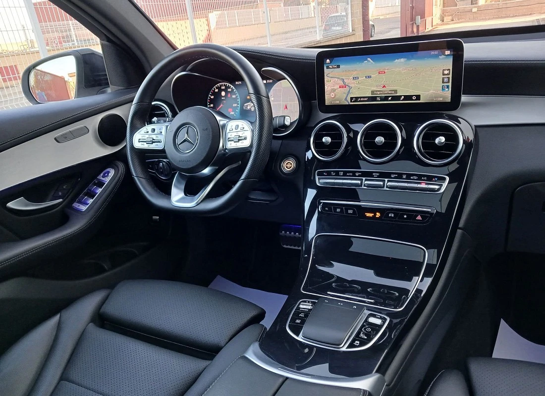 MERCEDES GLC COUPE 300de 306 cv 4MATIC 4x4 AUTO -Pack AMG + Pack NIGHT + Techo ( Diesel-Híbrido) 0etiqueta
