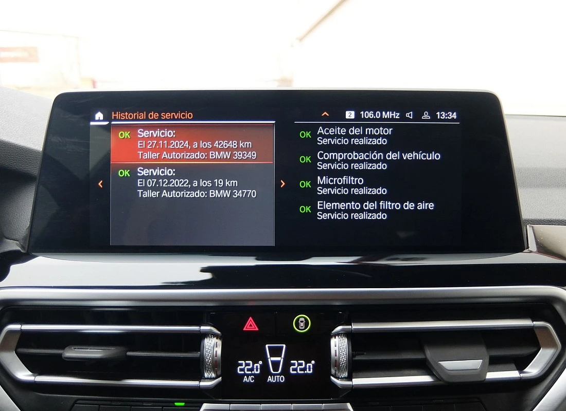 BMW X3 2.0D 190 cv X-DRIVE 4x4 AUTO - Pack X-LINE -ECO 2022 BMW X3 2.0D 190 cv X-DRIVE 4x4 AUTO - Pack X-LINE -ECO 2022