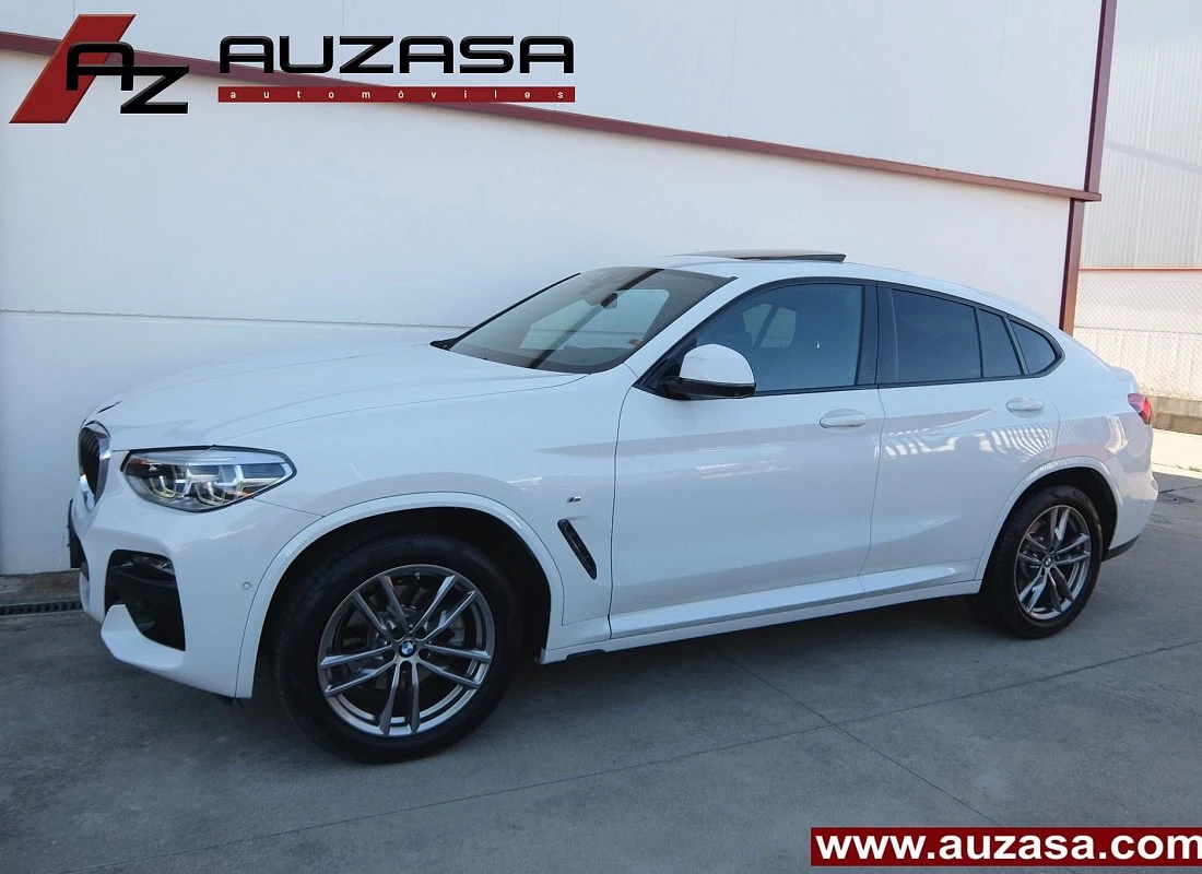 BMW X4 2.0d 190 cv X-DRIVE 4x4 AUTO - PACK M + BLACK Design + Techo + FULL EQUIPE 2021 - ECO
