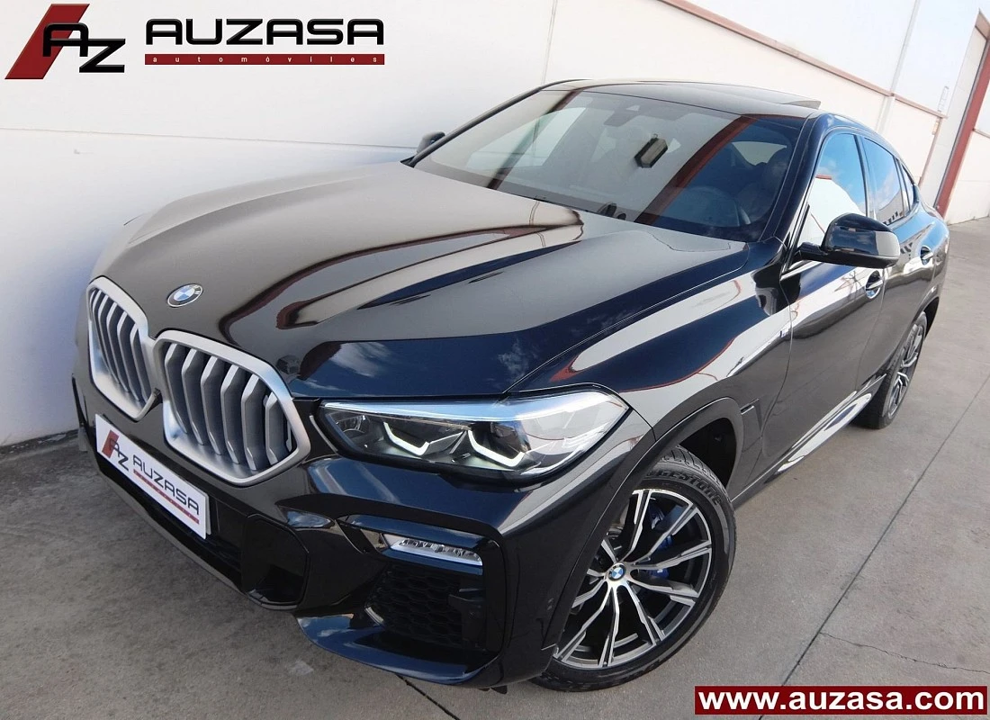 BMW X6 3.0d 286 cv X-DRIVE AUTO -Pack M + TECHO + SUSPENSIÓN ADAPTATIVA M