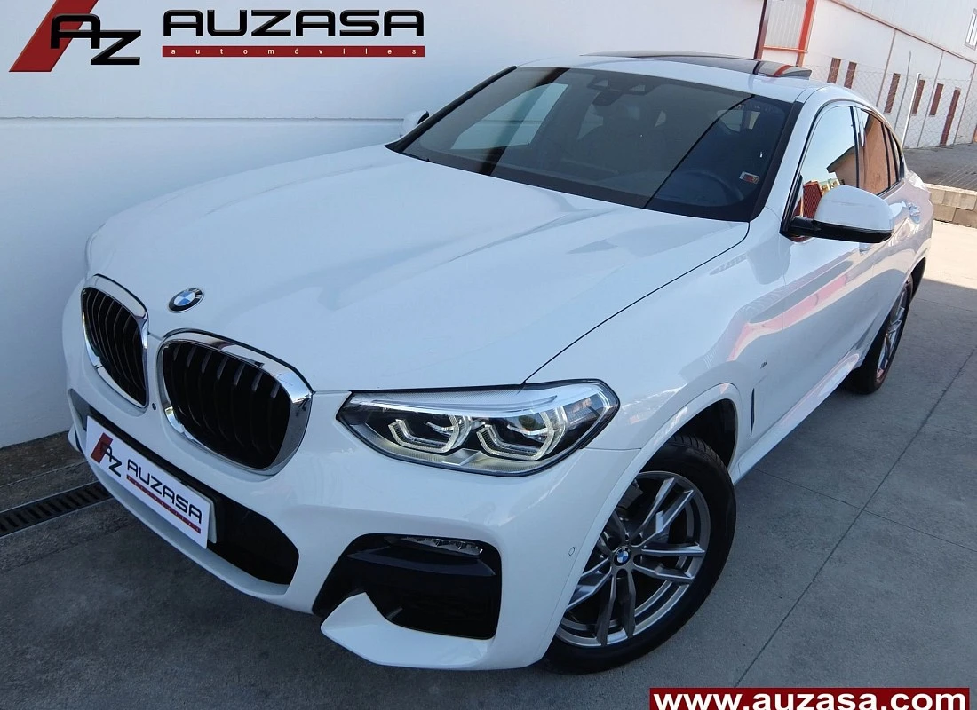 BMW X4 2.0d 190 cv X-DRIVE 4x4 AUTO - PACK M + BLACK Design + Techo + FULL EQUIPE 2021 - ECO