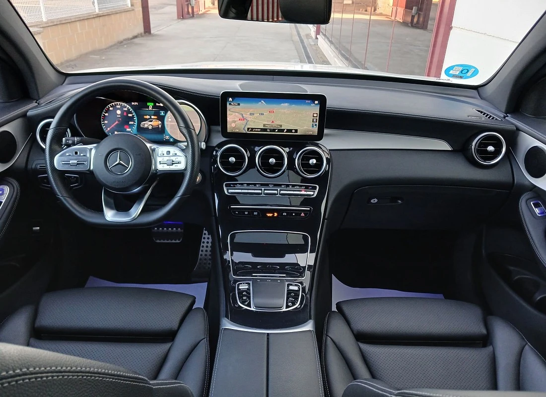 MERCEDES GLC COUPE 300de 306 cv 4MATIC 4x4 AUTO -Pack AMG + Pack NIGHT + Techo ( Diesel-Híbrido) 0etiqueta