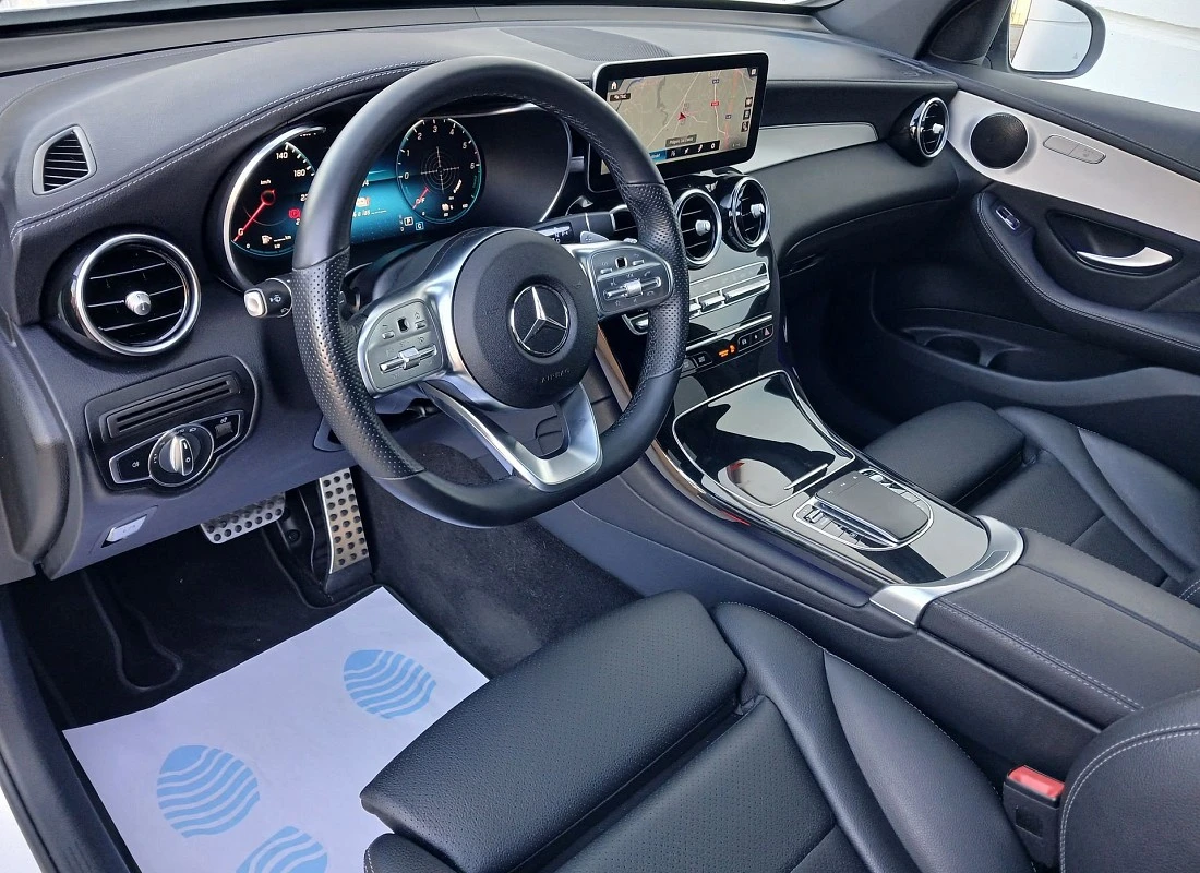 MERCEDES GLC COUPE 300de 306 cv 4MATIC 4x4 AUTO -Pack AMG + Pack NIGHT + Techo ( Diesel-Híbrido) 0etiqueta