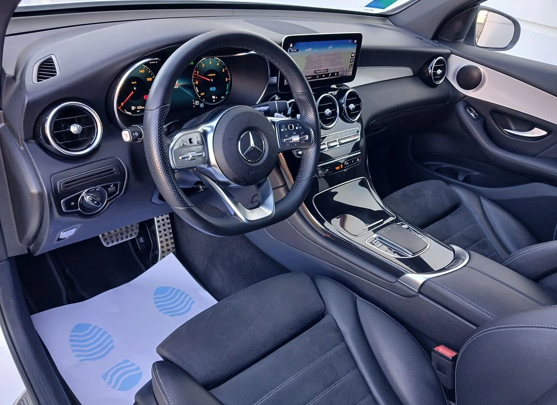 MERCEDES GLC COUPE 300de 306 cv 4MATIC 4x4 AUTO -Pack AMG + Pack NIGHT  ( Diesel-Híbrido) 0etiqueta