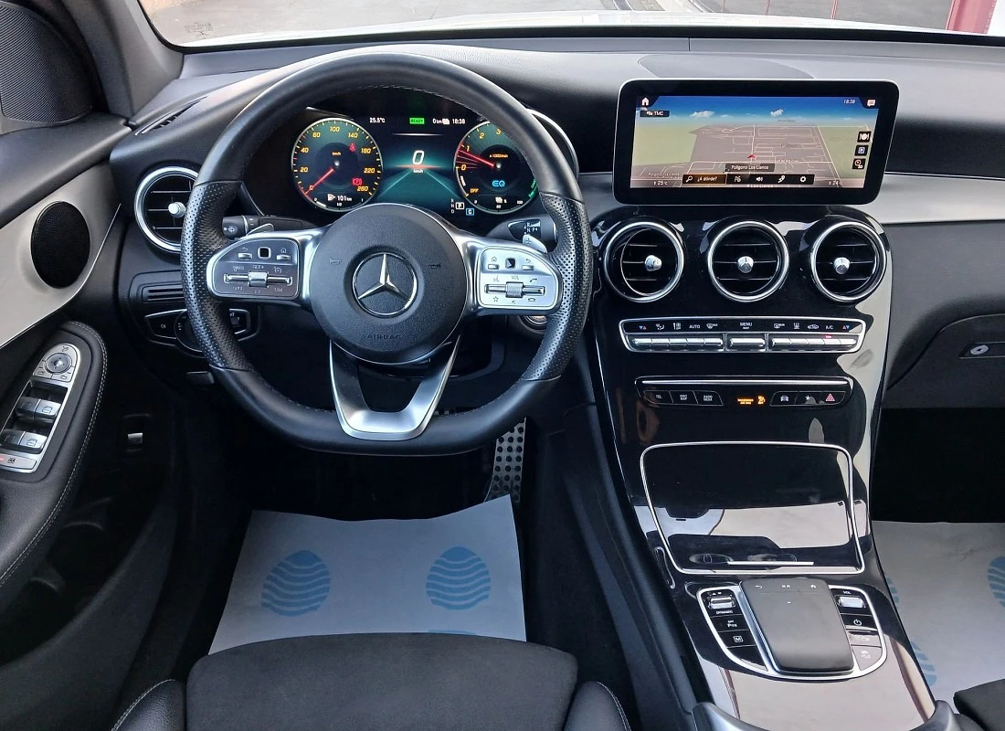 MERCEDES GLC COUPE 300de 306 cv 4MATIC 4x4 AUTO -Pack AMG + Pack NIGHT  ( Diesel-Híbrido) 0etiqueta