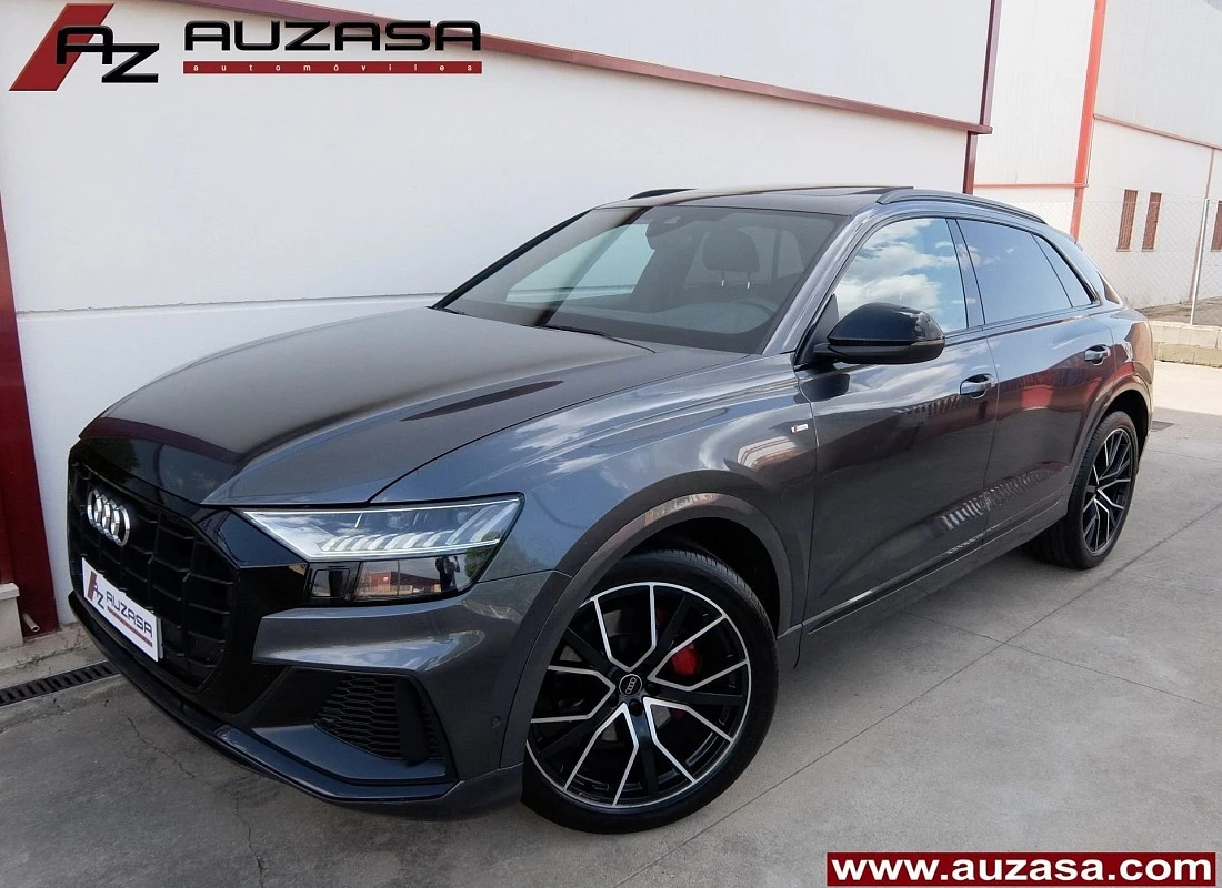 AUDI Q8 50TDI V6 286 cv Quattro Tiptronic -BLACK LINE Edition + Techo + Susp.Neumática