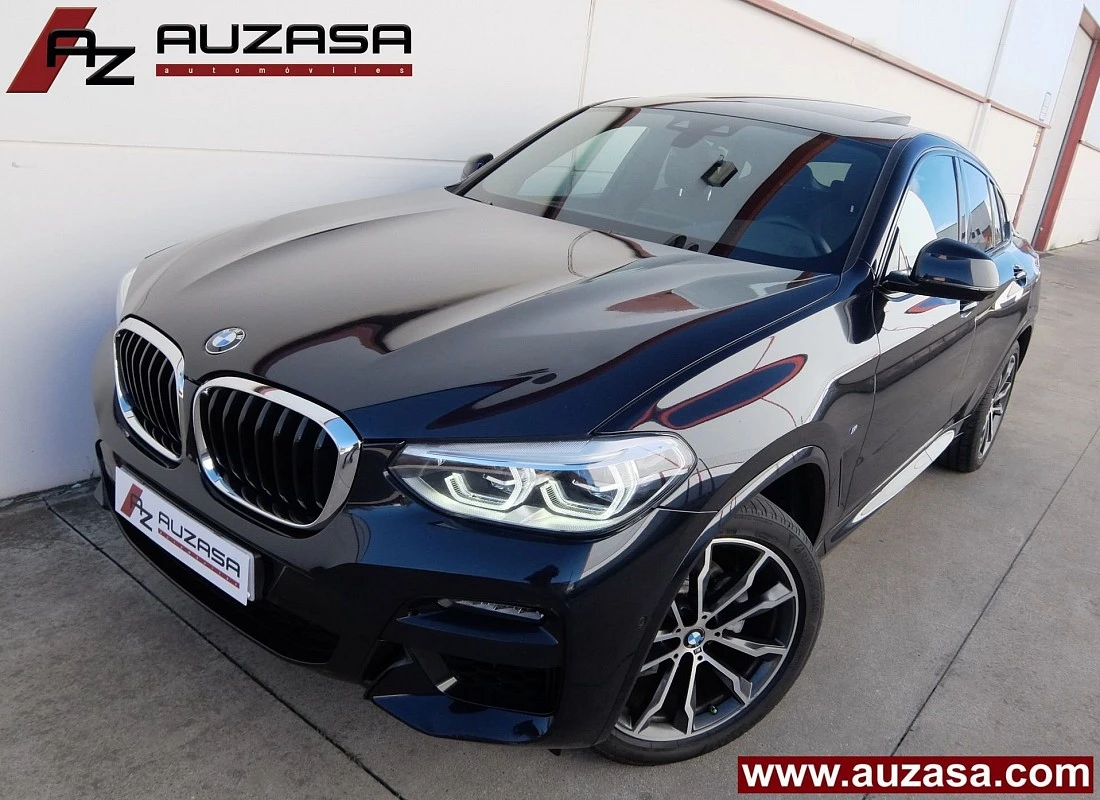 BMW X4 2.0D 190 cv X-DRIVE AUTO -PACK M + Pack BLACK LINE Design + TECHO - ECO