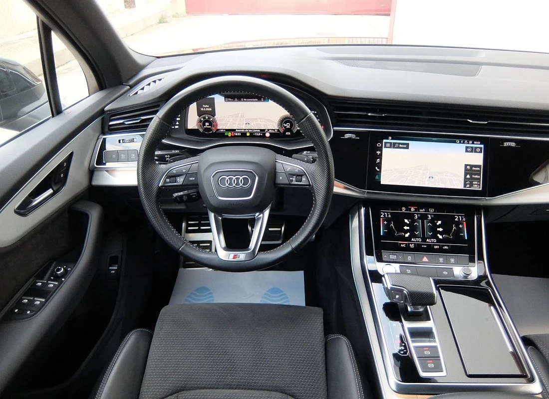 AUDI Q7 50TDI V6 286 cv QUATTRO TIPTRONIC 7 plz S-LINE EDITION ECO  + TECHO + SUSP.NEUMÁTICA + Faros LASER